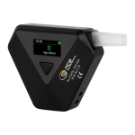 Alcohol meter / Breathalyzer / Quick results / Numerical values, traffic light display / Automatic switch-off / Measured value storage with date and time / Handy image
