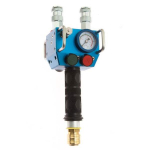 Controller, Hand-Held Dual Fitting, 116 psi (8 bar) with Pressure Gauge and Pressure Relief Valves image