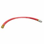 Adapter, Tire Valve Coupling To 1/4" Quick Disconnect Plug 18" Long image