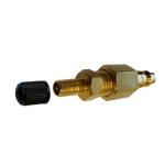 Adapter, Tire Valve Plug To 1/4" Quick Disconnect Plug image