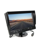 9" LED 1080P FHD Digital Color Rear View Monitor (Three Channel) image