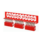 Large Padlock Storage Station, 30 Locks image