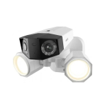 4K PoE Floodlight Camera with Dual Lens for 180Degree Field of View image