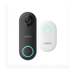 Smart 2K+ Wired PoE Video Doorbell with Chime image