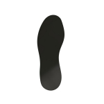 Floor Sticker, 11.5"x3.5" Black Footprint, Pack of 15 image