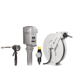 PM35 5:1 Tankless Package, 504 Reel 50', MC8 Delivery Handle image