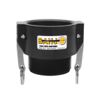 1-1/2" Banjo Polypropylene - Coupler x Male NPT image