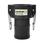 1-1/2" Banjo Polypropylene - Coupler x Hose Shank image