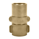 2-1/2 x 3 in Size Brass Double Jacket Rocker Lug image