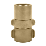 1-1/2 in NPSH x 1-3/4 in Connection Brass Single Jacket Rocker Lug image