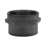 1-1/2 in FNST x 1-1/2 in FNST Brass Female x Female Hex Adapter Aluminum Fitting image