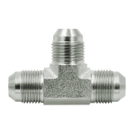 2 in T1 (UNF), 2 in T2 (UNF), and 2 in T3 (UNF) Carbon Steel JIC Male Adapter Union image