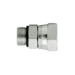 2 in T1 (ORB) and 2 in T2 (NPSM) Carbon Steel Male O-Ring x Female Swivel Adapter Fitting image