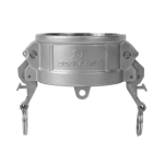 1 in Size 316 Stainless Steel Type DC Self-Locking Coupler Dust Cap image