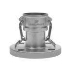 6 in Size 316 Stainless Steel Type FC ANSI Class 150 Flanged Coupler image