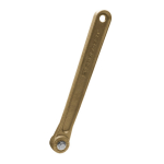 4 in Fits to Size Brass Lever Valve Replacement Handle image