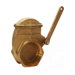 6 in Size Brass Lever Valve image