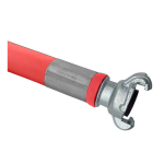 1 in Inner Diameter PVC/Rubber Blend Air Shield Pro Thermoplastic Hose Assemblies - Crimped image