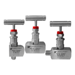 3/4 in Size M x F Style 316 Stainless Steel 10000 PSI Full Size Needle Valve image