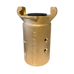 1-1/4 in Hose Size Brass Hose End with Crowfoot image