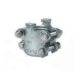 2-1/2 to 2 25/32 in Size Zinc Plated Iron Universal Clamp image