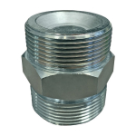 1-1/4 in Size Plated Iron Ground Joint Double Spud image