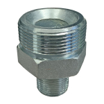 1-1/2 in Size Plated Iron Ground Joint Male Spud image
