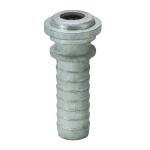 2-1/2 in Size Plated Iron Ground Joint Hose Stem image