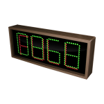 S-SA718GR-01/120-277VAC "Smart Sign 4-Digit LED Counting Display (Seven Segment), Green & Red" Space Available Sign image