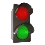 TCILVRG-L644/120-277VAC LED Traffic Controller - FULL | OPEN, Vertical, Red-Green image
