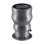 11" PPs AirTech Exhaust Stack Flanged (280mm) image