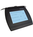 SignatureGem LCD 4x5 Electronic Signature Pad (Dual Serial/HID USB Backlit) with Software image