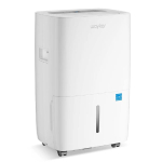 80-Pint Dehumidifier: For spaces up to 5,000 Sq. Ft with Drain Hose and 1.14 Gallons Water Tank image