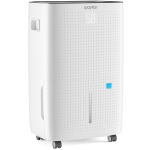 150-Pint Commercial Dehumidifier: For spaces up to 7,000 Sq. Ft, Drain Hose and 2.03 Gal Water Tank image