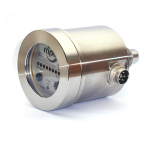 Flow-Captor Flow Flow Switch with 6-Pin Binder Connector, 1/2" NPT Thread, Normally Closed for Water-Based Solutions image