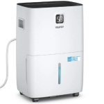 120-Pint Energy Star Dehumidifier up to 6000 Sq. Ft, Powerful and Quiet, with Timer, Intelligent Humidity Control, Drain Hose and Large Water Tank image