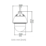 ACTi B916 2MP Video Analytics Outdoor Speed Dome Camera with D/N, Extreme WDR, SLLS, 20x Zoom Lens