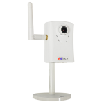 ACTi C11W 1.3MP Wireless Cube Camera with Basic WDR, Fixed Lens
