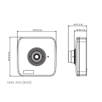 ACTi E11A 1MP Cube Camera with Basic WDR, Built-in Microphone, MicroSDHC/MicroSDXC