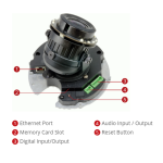 ACTi E618 3MP Indoor Zoom Dome Camera with D/N, Adaptive IR, Superior WDR, 4.3x Zoom Lens