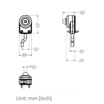 ACTi Q113 2MP Indoor L-Shape Pinhole Covert Camera with Basic WDR, SLLS, Fixed Lens