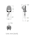 ACTi Q115 5MP Indoor L-Shape Pinhole Covert Camera with Basic WDR, Fixed Lens