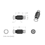 ACTi Q13 2MP Indoor Fisheye Covert Camera with Basic WDR, SLLS, Fixed Lens