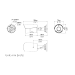 ACTi Z310 8MP Mini Bullet Camera with D/N, Adaptive IR, Superior WDR, SLLS, Fixed Lens