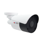 ACTi Z39 4MP Mini Bullet Camera with D/N, Adaptive IR, Superior WDR, SLLS, Fixed Lens, 1440p/30fps, Built-in Microphone