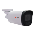 ACTi Z49 4MP Zoom Bullet Camera with D/N, Adaptive IR, Superior WDR, SLLS, 4.3x Zoom lens, Built-in Microphone