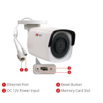 ACTi A310 4MP Mini Bullet Camera with D/N, IR, Extreme WDR, SLLS, Fixed Lens