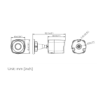 ACTi A310 4MP Mini Bullet Camera with D/N, IR, Extreme WDR, SLLS, Fixed Lens