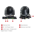 ACTi B911 3MP Video Analytics Outdoor Mini PTZ Camera with D/N, Extreme WDR, SLLS, 10x Zoom Lens