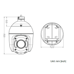 ACTi B915 3MP Video Analytics Outdoor Speed Dome Camera with D/N, Adaptive IR, Extreme WDR, SLLS, 36x Zoom Lens